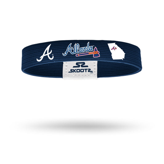 MLB Bracelets of Atlanta Braves Rally Wristband