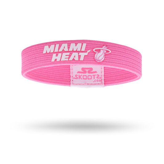 Miami Heat Pink NBA Wristbands