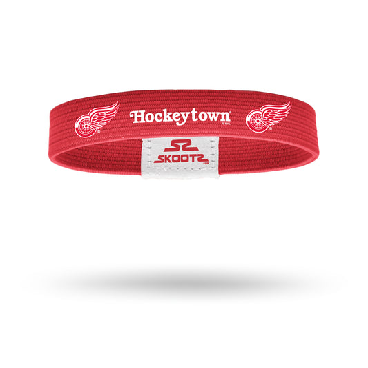 Detroit Redwings "Hockeytown" NHL Wristbands