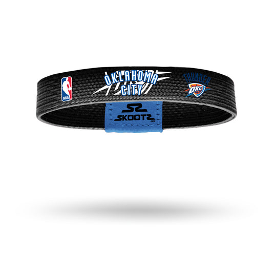 Oklahoma City Thunder Glow NBA Wristbands