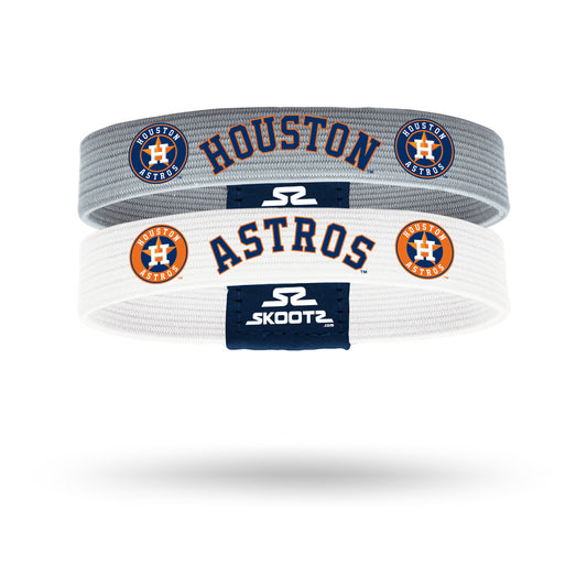 Houston Astros 2 Pack of MLB Bracelets