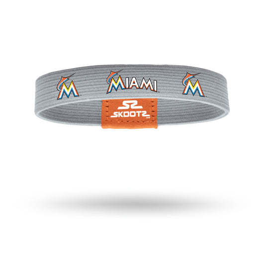 Miami Marlins Road Uniform MLB Wristbands | MLB Gifts