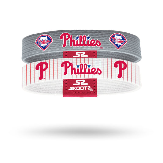 Philadelphia Phillies 2 Pack of MLB Bracelets
