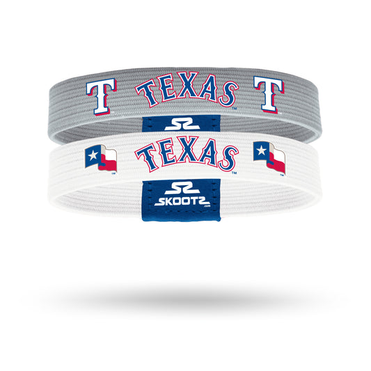 Texas Rangers MLB 2 Pack Wristbands