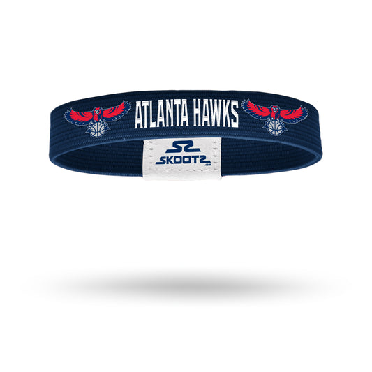 Blue and Red Atlanta Hawks NBA Wristbands