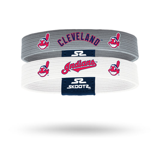 Cleveland Indians MLB 2 Pack Wristbands