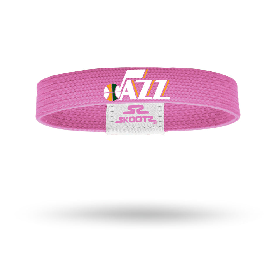 NBA Bracelets of Utah Jazz Pink Wristbands