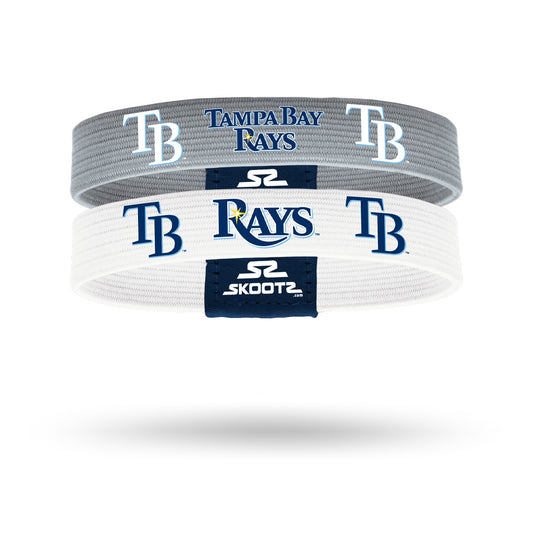 Tampa Bay Rays MLB 2 Pack Wristbands