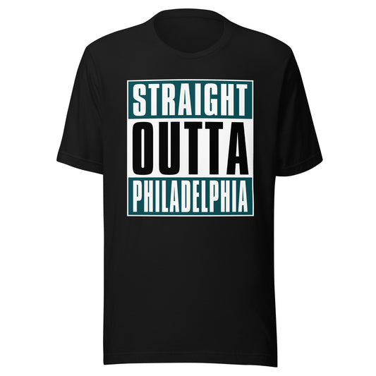 Straight Outta Philadelphia (Eagles) NFL T-Shirt | Sports Fan T-shirts