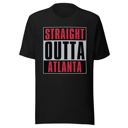 Straight Outta Atlanta (Falcons) NFL T-Shirt | Sports Fan T-shirts