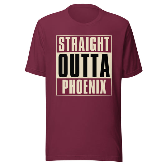 Straight Outta Phoenix (Coyotes) NHL T-Shirt | Sports Fan T-shirts