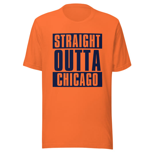 Straight Outta Chicago (Bears) NFL T-Shirt | Sports Fan T-shirts