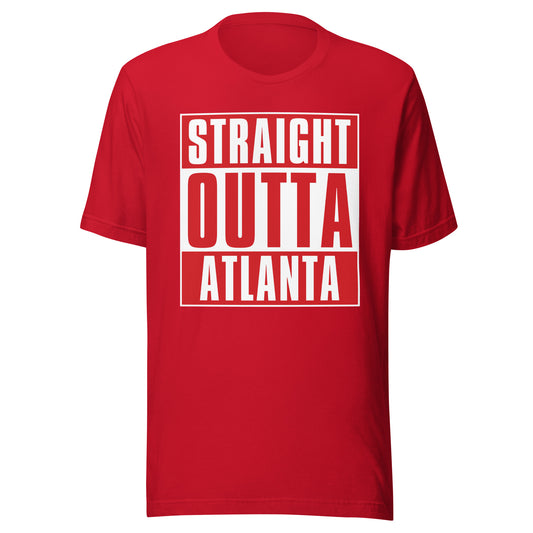 Straight Outta Atlanta (Hawks) NBA T-Shirt | Sports Fan T-shirts