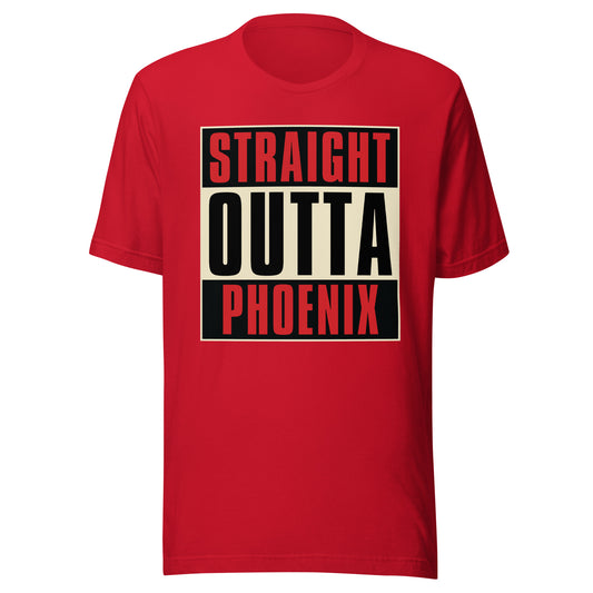 Straight Outta Phoenix (Diamondbacks) MLB T-Shirt | Sports Fan T-shirts