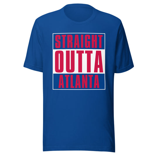 Straight Outta Atlanta (Braves) MLB T-Shirt | Sports Fan T-shirts