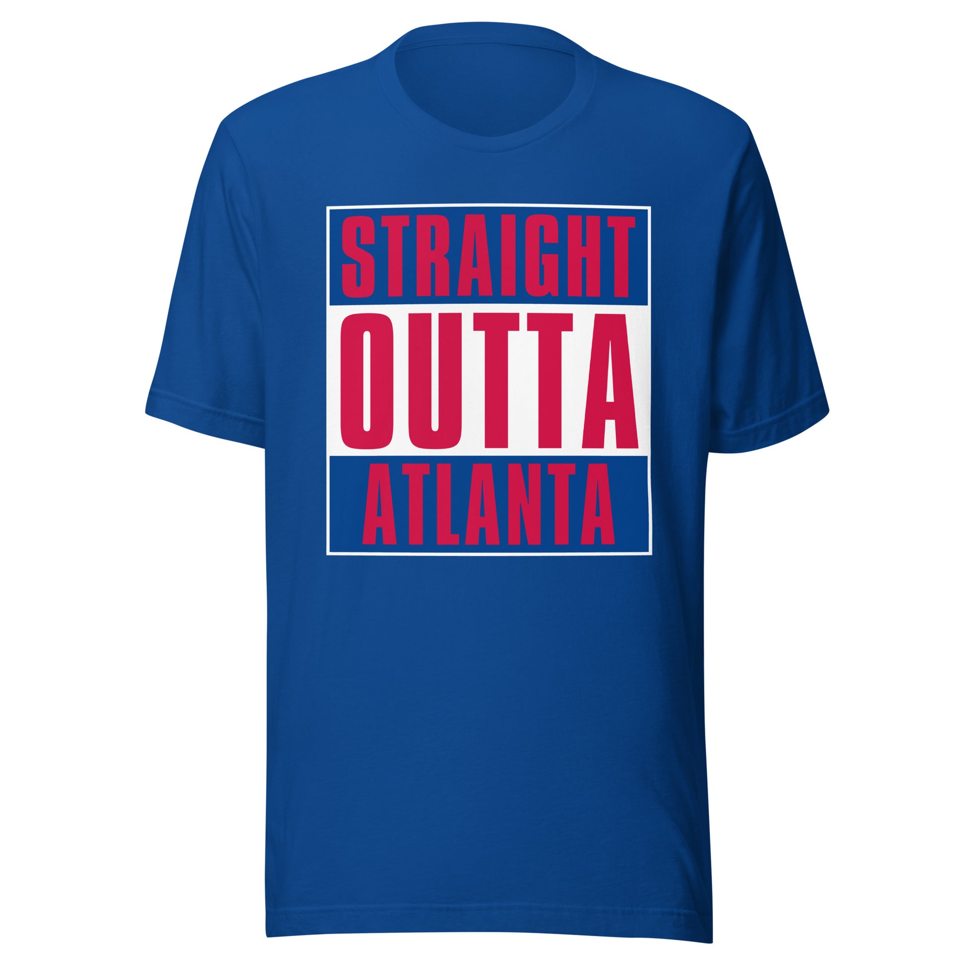 Straight Outta Atlanta (Braves) MLB T-Shirt | Sports Fan T-shirts