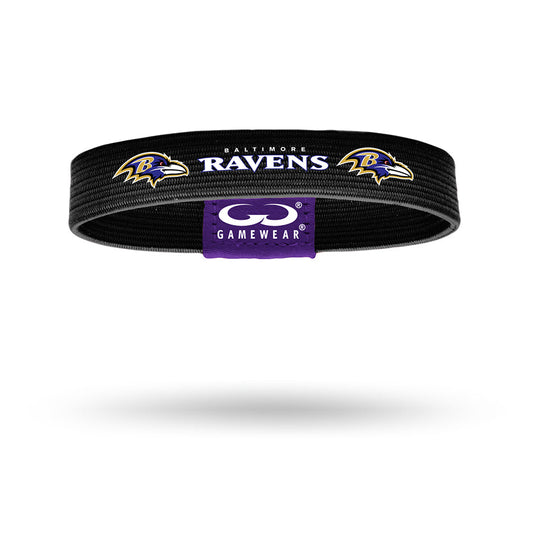 Baltimore Ravens Core NFL Wristbands