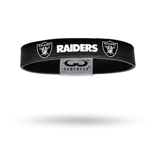 Oakland Raiders Core NFL Wristbands