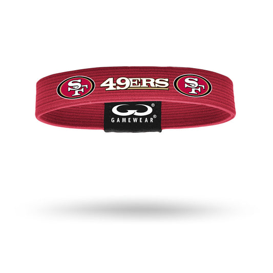 San Francisco 49ers Core NFL Wristbands, available at Gifts for Sport Fans, surpass rubber bracelets with exceptional quality and vibrant 49ers spirit. These wristbands from Gifts for Sport Fans offer both style and comfort, ensuring a snug yet gentle fit for all-day wear. Whether you're at the stadium or watching from home, these NFL wristbands are perfect for expressing your unwavering support for the San Francisco 49ers in a way that rubber bracelets can't match!