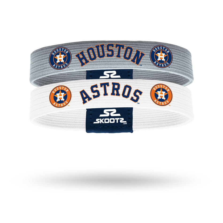 Houston Astros 2 Pack of MLB Bracelets