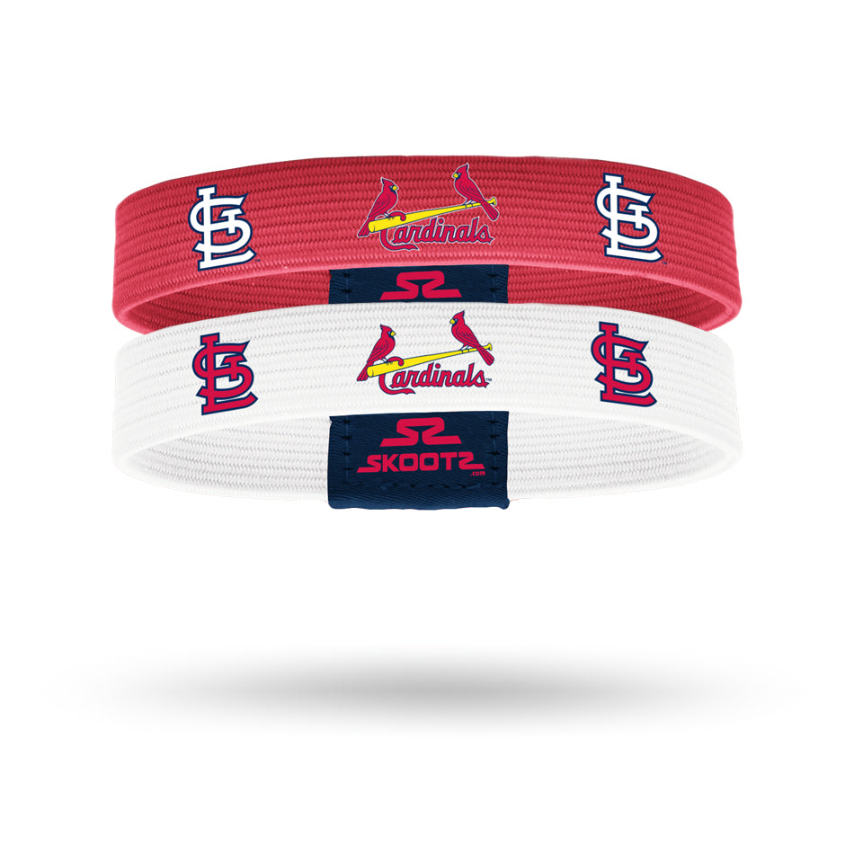 Saint Louis Cardinals 2 Pack MLB Wristbands | MLB Gifts