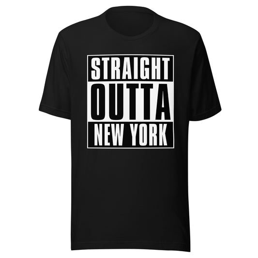 Straight Outta New York (Brooklyn) | NBA t-shirts