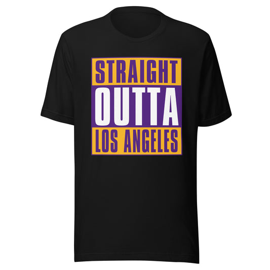 Straight Outta Los Angeles (Lakers) | NBA t-shirts